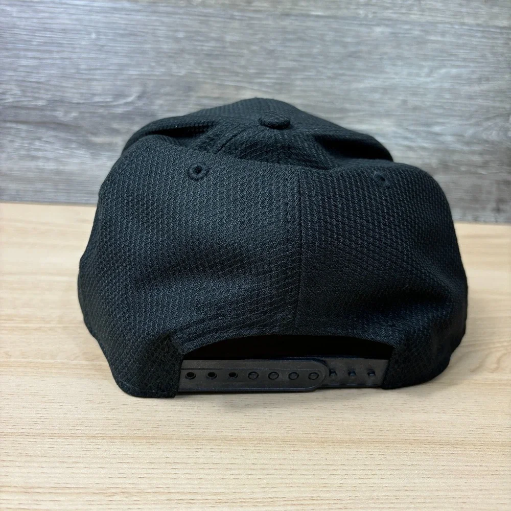 Nascar Hat Cap Strap Back Black Performance Race Car‎ Racing